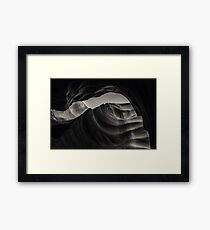 Desert Black Framed Print