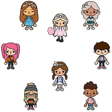 Toca Boca Characters Pack | Poster