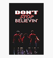 Hör nicht auf Believin - Glee Fotodruck