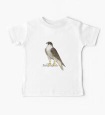 Wanderfalke (Falco peregrinus) Baby T-Shirt
