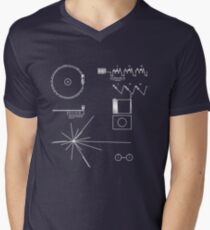 The Golden Record (Voyager) Men's V-Neck T-Shirt