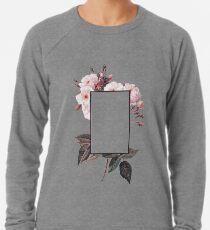 Blumen-Rechteck-Logo Leichtes Sweatshirt