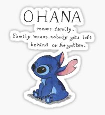 Ohana Means Family Sticker
