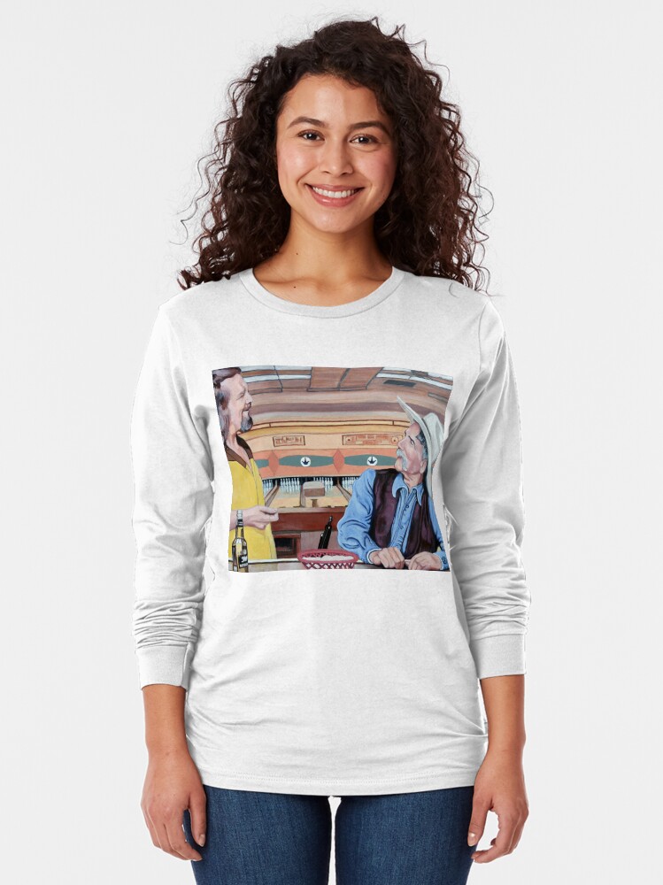 Alternate view of Dude, You've Got Style Long Sleeve T-Shirt