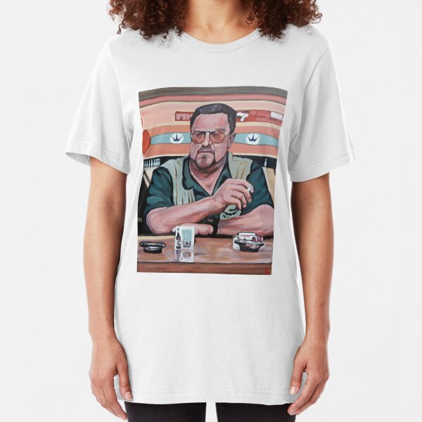 Walter Sobchak Slim Fit T-Shirt