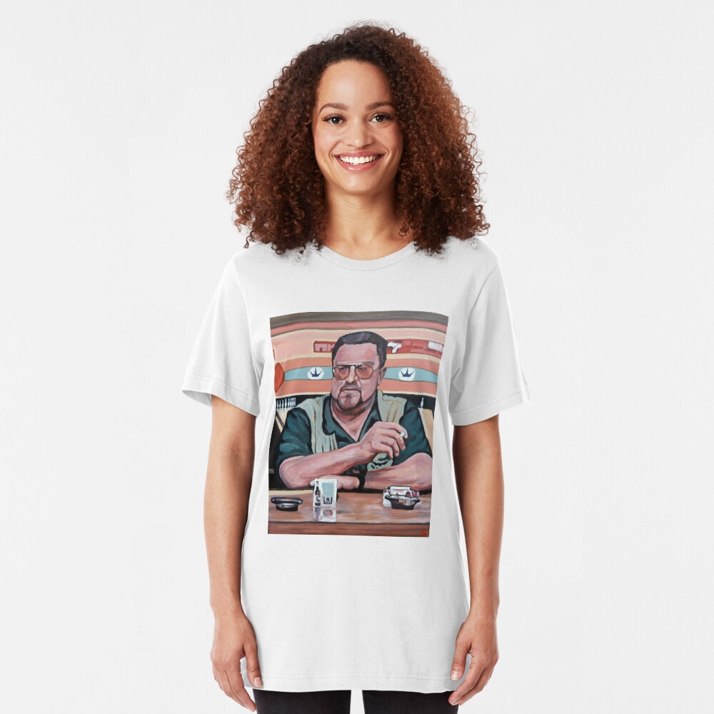 Walter Sobchak Slim Fit T-Shirt