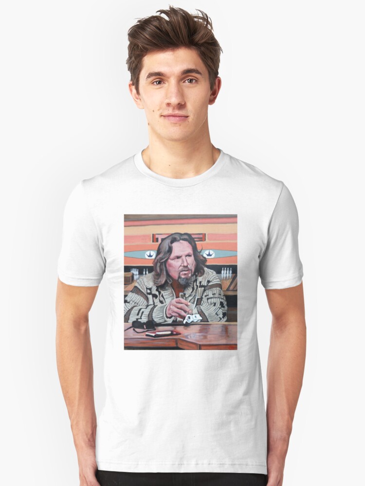 Alternate view of Jeffrey Lebowski Slim Fit T-Shirt