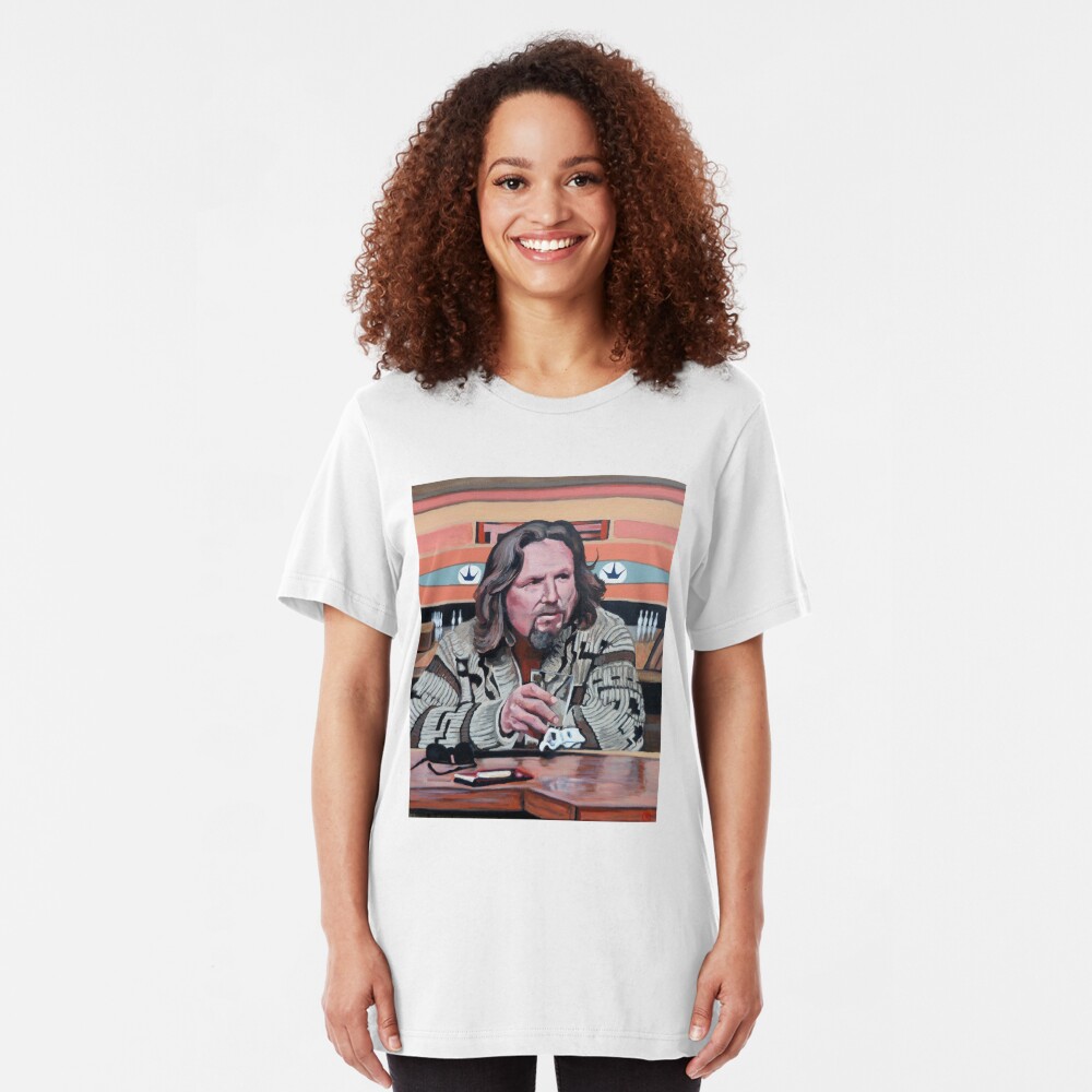 Jeffrey Lebowski Slim Fit T-Shirt