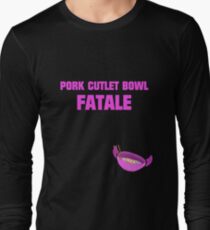 Pork Cutlet Bowl Fatale Long Sleeve T-Shirt