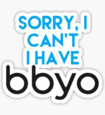Sorry, BBYO Sticker