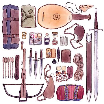 Artwork thumbnail, Bard's Inventory by chacsand