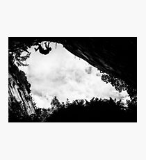 Dry Tool Climber Greg Boswell Photographic Print