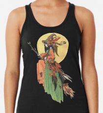 Herbst Hexe Racerback Tank Top