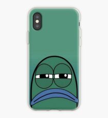 spongebob mad fish iPhone Case