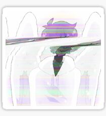 glitchy Sticker