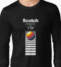 Retro VHS tape vaporwave aesthetic Long Sleeve T-Shirt