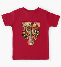 Peace-Love-Music Kids Tee