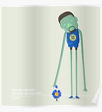 Kevin Durant the Warrior Poster