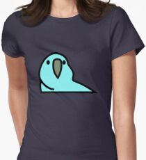 PartyParrot - Hellblau Tailliertes T-Shirt