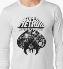Camiseta de manga larga Super Metroid (Japanese Classic Edition)