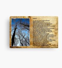 Strength Canvas Print
