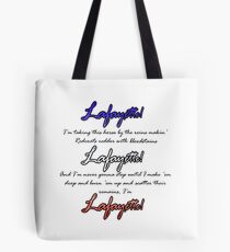 Bolsa de tela Hamilton: ¡Lafayette!