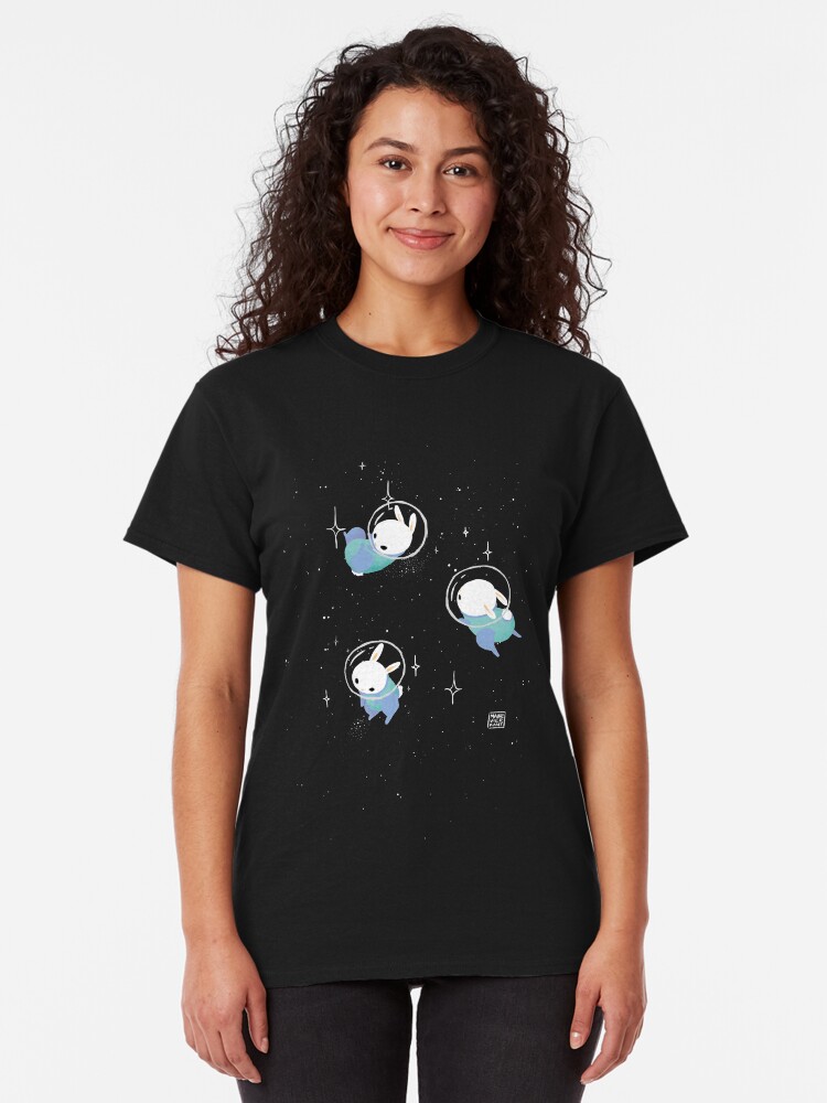 Alternate view of Space Bunnies Classic T-Shirt