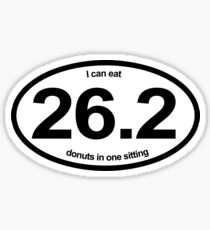 Donut Marathon Sticker