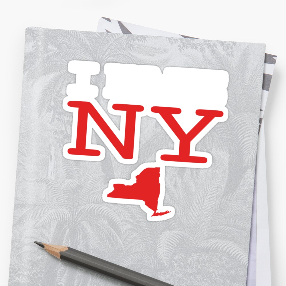 i hate new york sticker