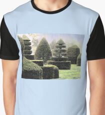 Dawn In A Topiary Garden Graphic T-Shirt