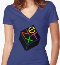NeXT Computer Women's Fitted V-Neck T-Shirt