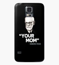 "Deine Mama" - Sigmund Freud Zitat Hülle & Skin für Samsung Galaxy