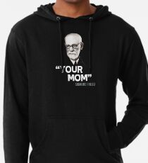 "Deine Mama" - Sigmund Freud Zitat Leichter Hoodie