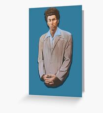 Kramer painting from Seinfeld Greeting Card