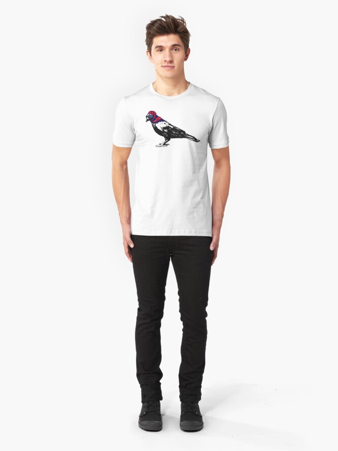 Alternate view of Here's To You Mrs. Raven Slim Fit T-Shirt