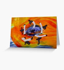 capoeira Greeting Card