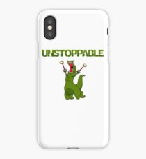 Unstopable T-rex iPhone Case