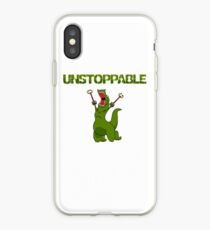 Unstopable T-rex iPhone Case