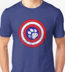 Captain Pupmerica (Distressed) Unisex T-Shirt