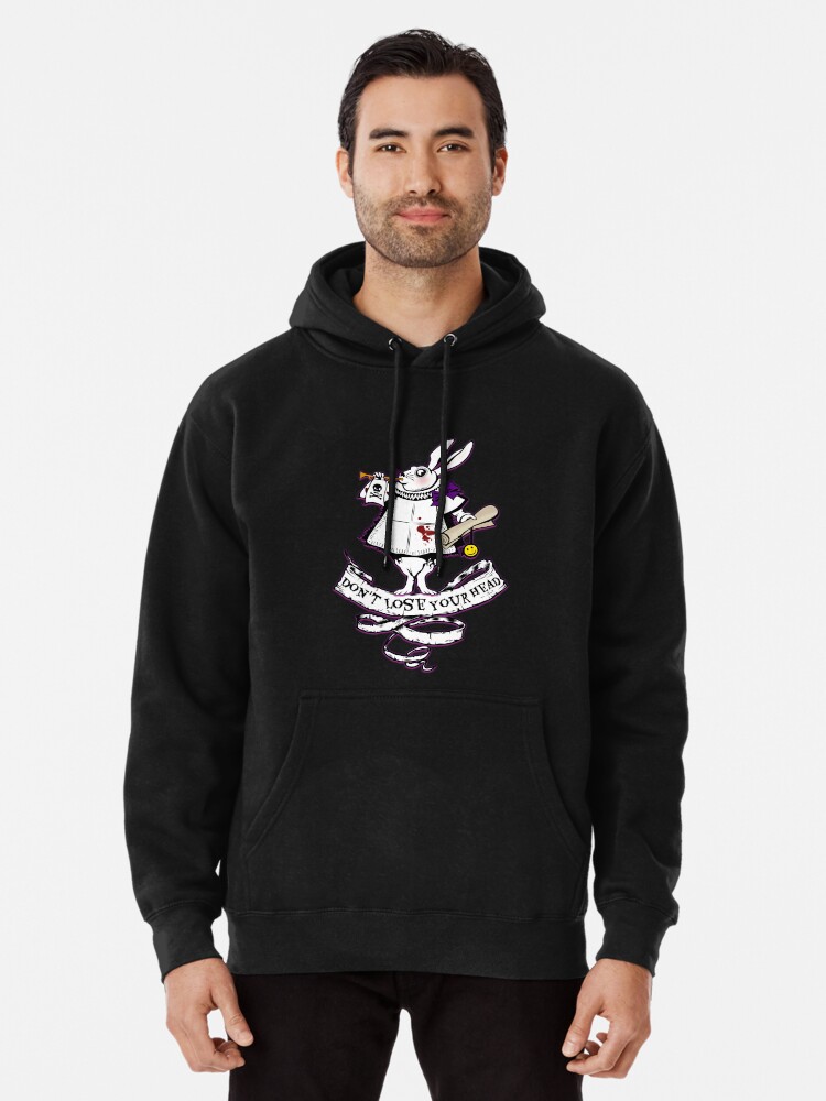 white rabbit hoodie