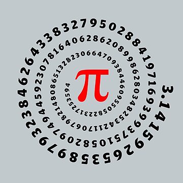 Artwork thumbnail, Pi, π, spiral, Science, Mathematics, Math, Irrational Number, Sequence by nitty-gritty