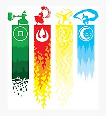 Avatar- Four Elements Photographic Print