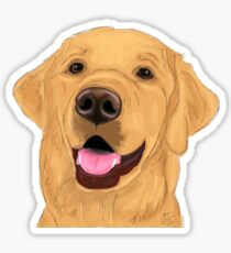 Golden Retriever Sticker
