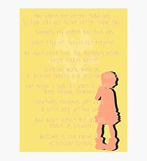 Rhyme Photographic Print