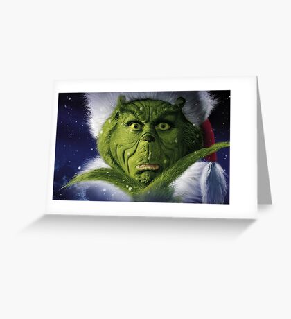 Grinch: Greeting Cards | Redbubble