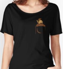 Camiseta ancha para mujer Alf Pocket