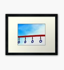 Childhood Challenge Framed Print