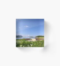 Norwegian Landscape Acrylic Block
