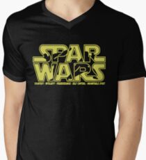 TaeKwonDo TShirt Spar Wars 5 five tenets Indomitable Spirit Men's V-Neck T-Shirt