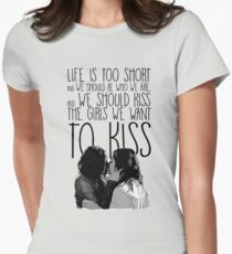Camiseta entallada para mujer Sanvers - Alex y Maggie